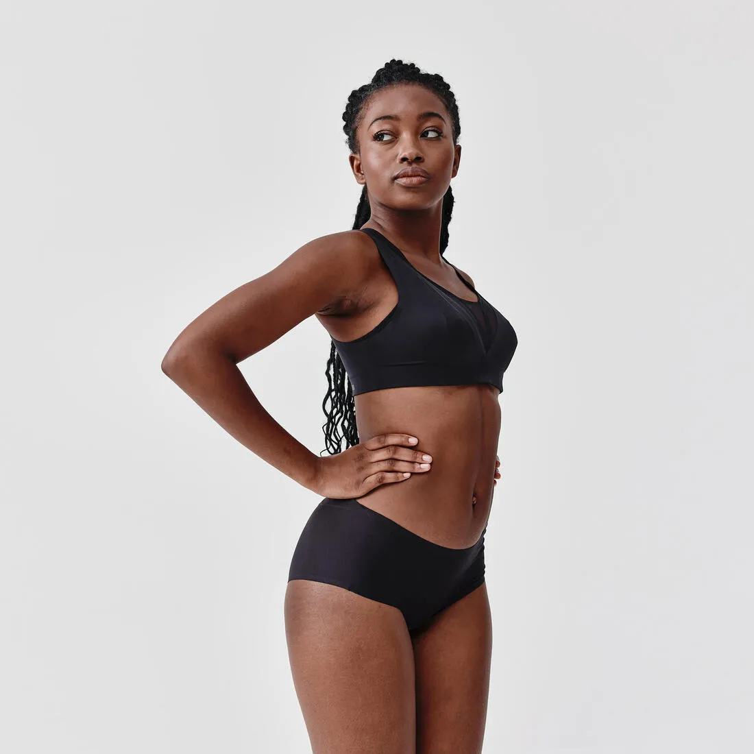 Running Boxers Lingerie - Purple Dark