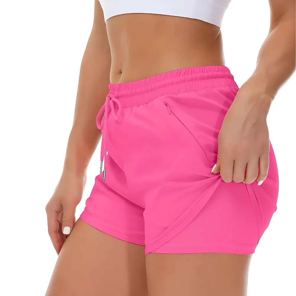 Running Shorts Zipper Pockets – Lightweight and Secure Storage
