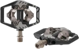 SHIMANO DEORE XT PD-M8120 SPD Pedal, Without Reflector, Includes Cleat, Black, One Size