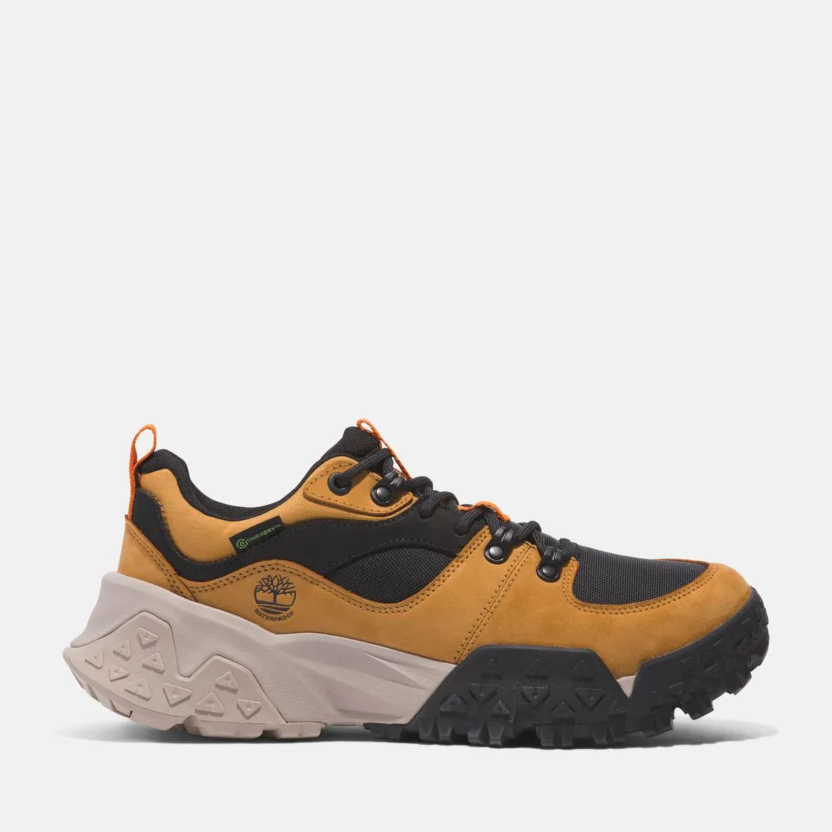 Timberland Men's Motion Scramble Waterproof Low Wheat Nubuck