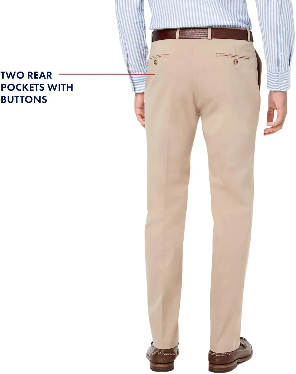 Tommy Hilfiger Men's Modern-Fit Comfort Stretch Performance Pant