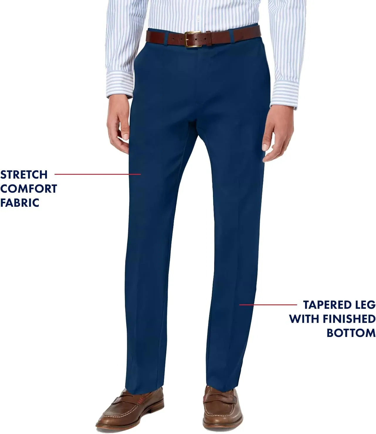 Tommy Hilfiger Men's Modern-Fit Comfort Stretch Performance Pant
