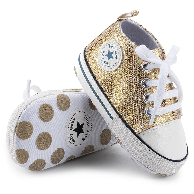 Unisex Baby Canvas Soft Anti-Slip Sole Casual Shoes