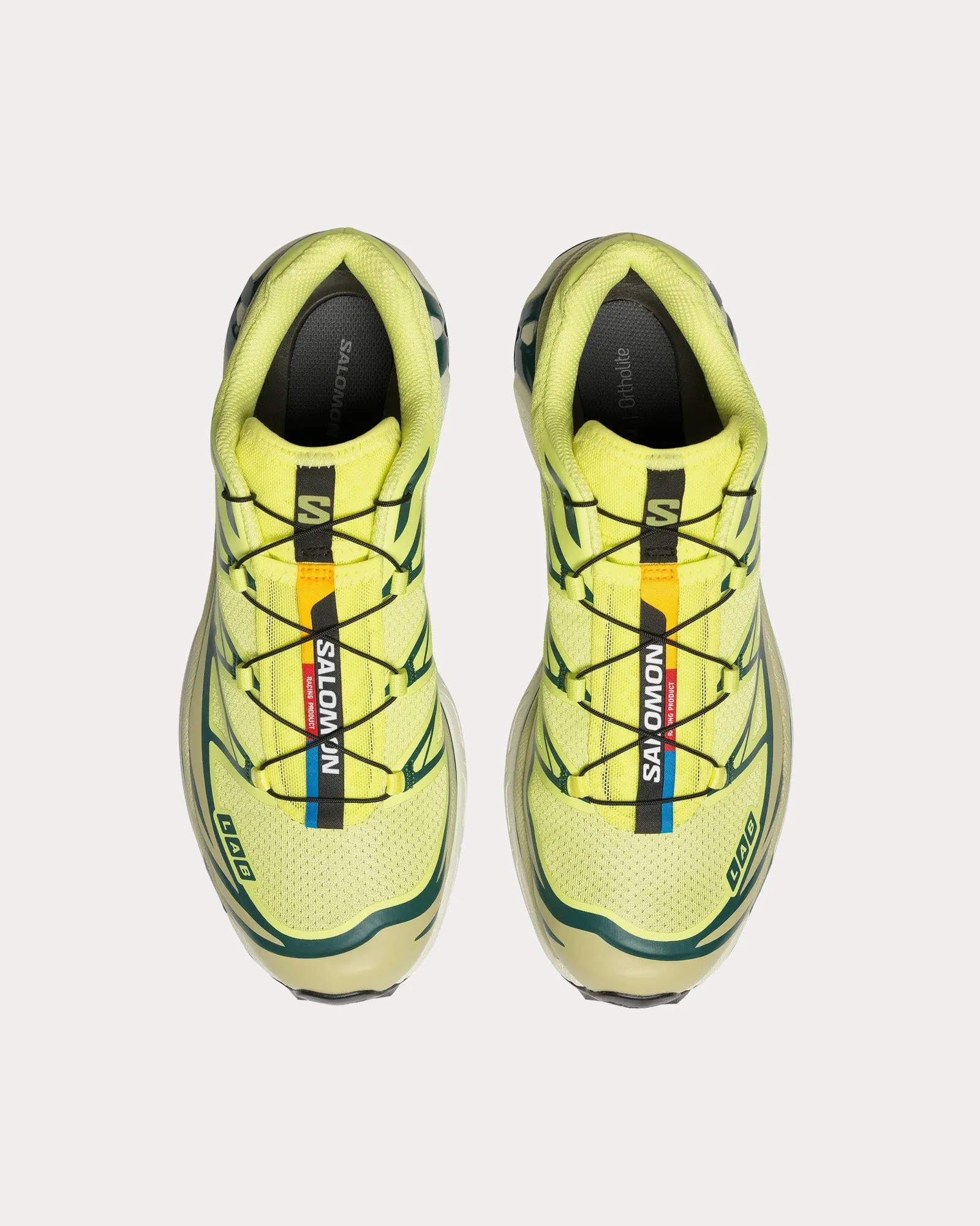 XT-6 Sunny Lime / Southern Moss / Atlantic Deep Low Top Sneakers