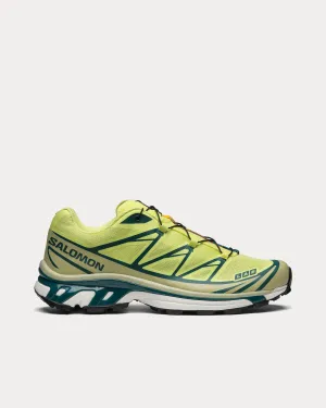 XT-6 Sunny Lime / Southern Moss / Atlantic Deep Low Top Sneakers