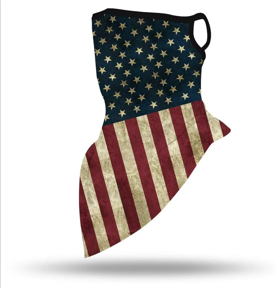 YAYOUREL Neck Gaiter Face Mask Covering Bandanas for Men Women Summer UV Face Scarf Mask Cover Facemask Balaclava Headbands
