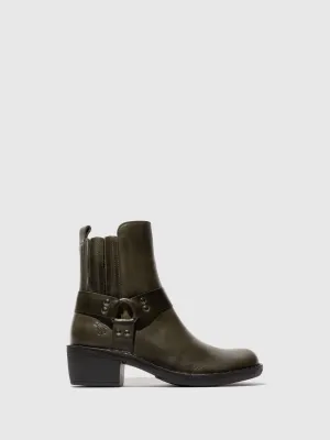 Zip Up Ankle Boots MEBI123FLY DIESEL